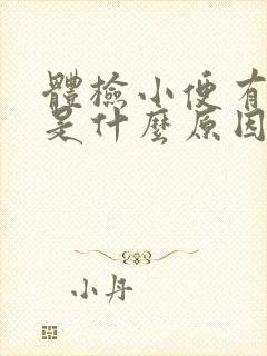 体检小便有隐血是什么原因