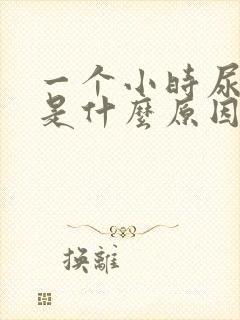 一个小时尿一次是什么原因