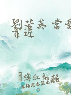 刘若英 当爱在靠近