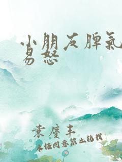 小朋友脾气暴躁易怒