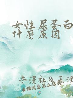 女性尿蛋白高是什么原因