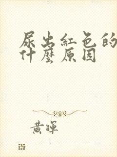 尿出红色的尿是什么原因