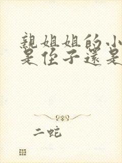 亲姐姐的小孩子是侄子还是外甥