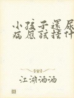 小孩子还尿床看病应该挂什么科室