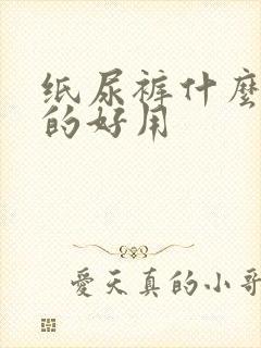 纸尿裤什么牌子的好用