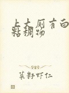 上大厕有白色的粘稠物