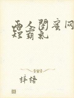 两人闺蜜网名简短霸气