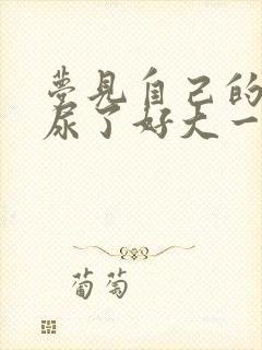 梦见自己的孩子尿了好大一泡尿