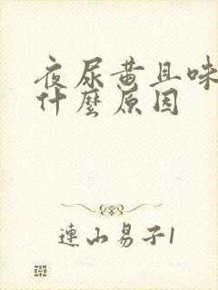 夜尿黄且味大是什么原因