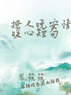 撩人晚安情话最暖心短句