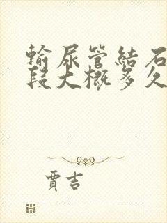 输尿管结石中下段大概多久能排出