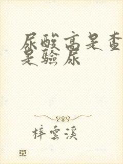 尿酸高是查血还是验尿