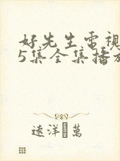 好先生电视剧45集全集播放免费