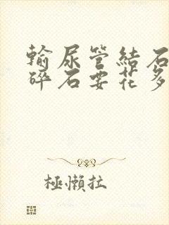 输尿管结石体外碎石要花多少钱