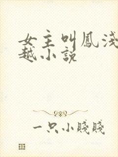 女主叫凤浅的穿越小说