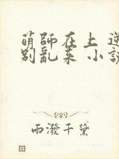 萌师在上 逆徒别乱来 小说