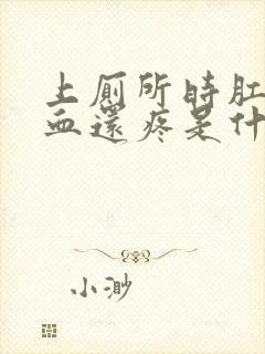 上厕所时肛门出血还疼是什么原因