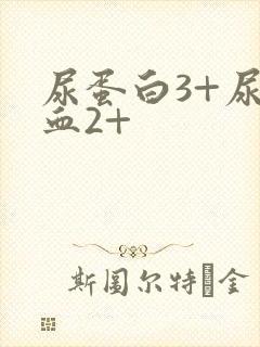 尿蛋白3+尿隐血2+