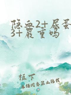 隐血2+尿蛋白3+严重吗