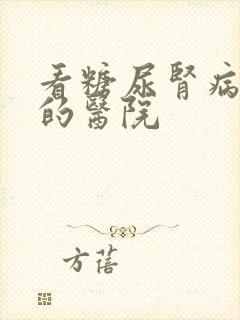 看糖尿肾病最好的医院