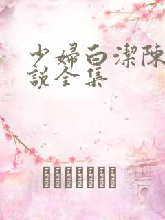少妇白洁陈三小说全集