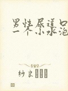 男性尿道口上长一个小水泡