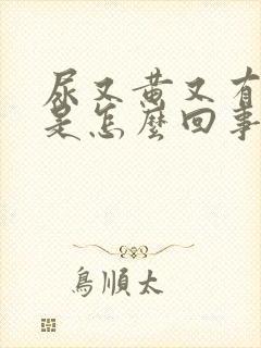 尿又黄又有泡沫是怎么回事