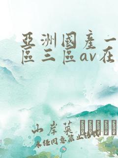 亚洲国产一区二区三区av在线播放