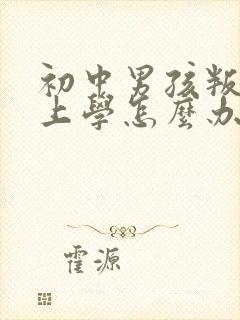 初中男孩叛逆不上学怎么办