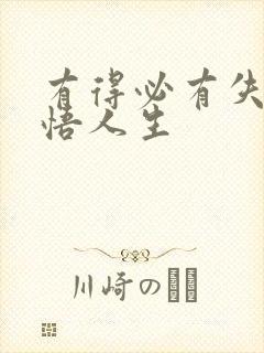 有得必有失的感悟人生