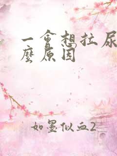 一会想拉尿是什么原因