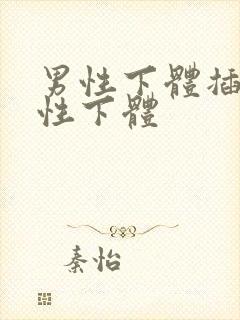 男性下体插入女性下体