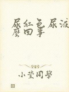 尿红色尿液是怎么回事