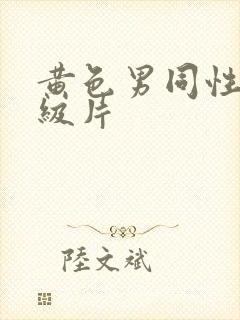 黄色男同性恋一级片