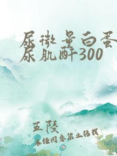 尿微量白蛋白/尿肌酐300