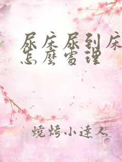 尿床尿到床垫上怎么处理