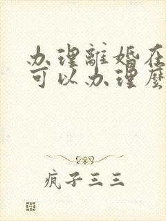 办理离婚在网上可以办理么