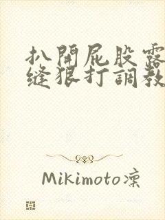 扒开屁股露出臀缝狠打调教短篇