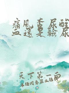 痛风查尿酸是抽血还是验尿