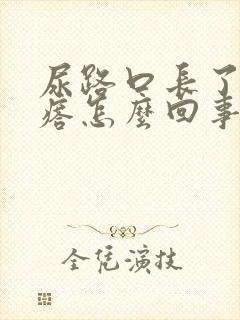 尿路口长了个疙瘩怎么回事