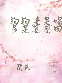 狗狗老是喝水尿多是怎么回事