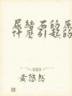 尿结石的原因是什么引起的