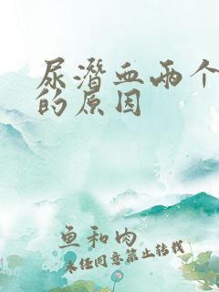 尿潜血两个加号的原因