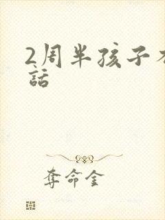 2周半孩子不说话