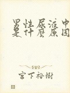 男性尿液中有血是什么原因