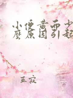 小便黄而少是什么原因引起的