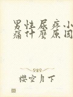 男性尿疼小便刺痛什么原因