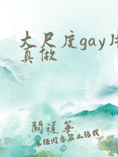 大尺度gay片真做