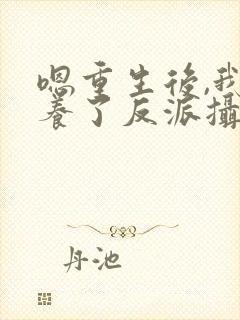 嗯重生后,我娇养了反派摄政王