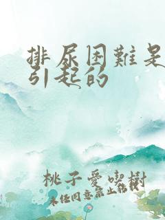 排尿困难是什么引起的